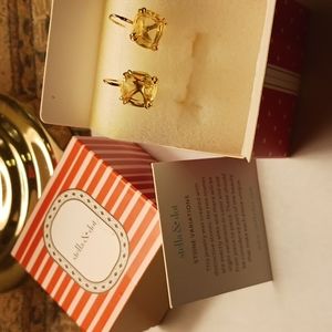 Cushion Drop Earrings